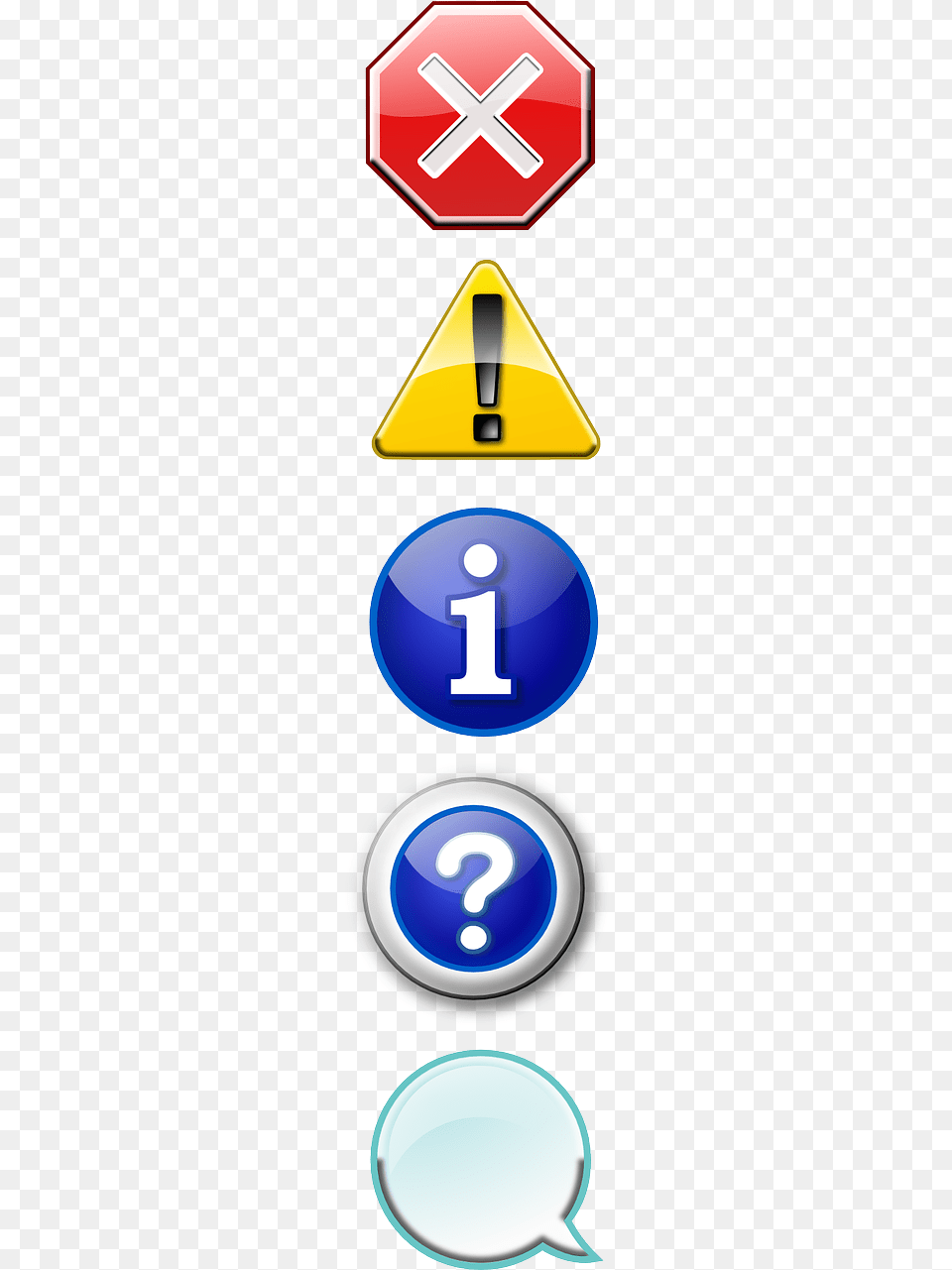 Messagebox Icon, Sign, Symbol, Light, Road Sign Free Png Download