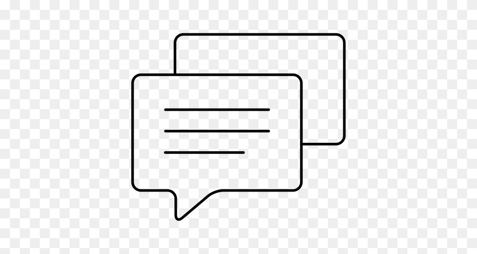 Messages And Conversation Icon, Electronics Free Png Download
