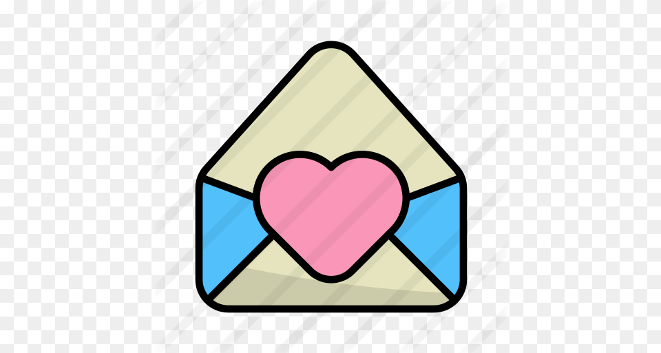 Messages Girly, Envelope, Mail Png Image