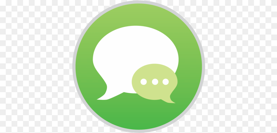 Messages Icon Mac Stock Apps Style 2 Iconset Hamza Saleem Iphone, Disk, Animal, Mammal Free Transparent Png