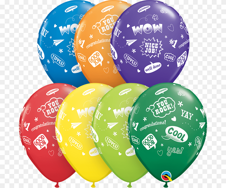 Messages On Balloons, Balloon Free Png Download