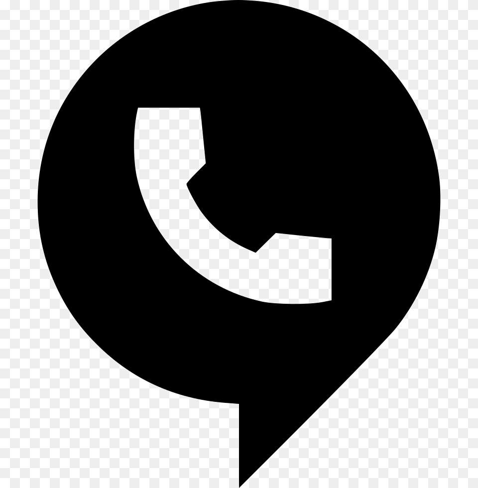 Messaging App Comments Vector Telephone Icon, Stencil, Text, Symbol Free Png Download