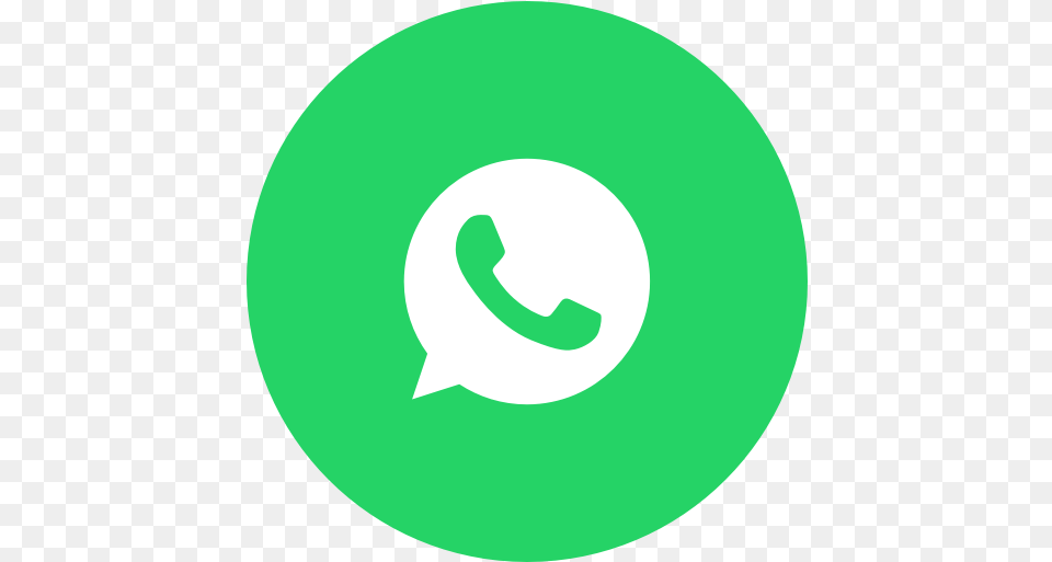 Messaging Messenger Round Icon Whatsapp Logo Circle, Disk, Symbol Free Png Download