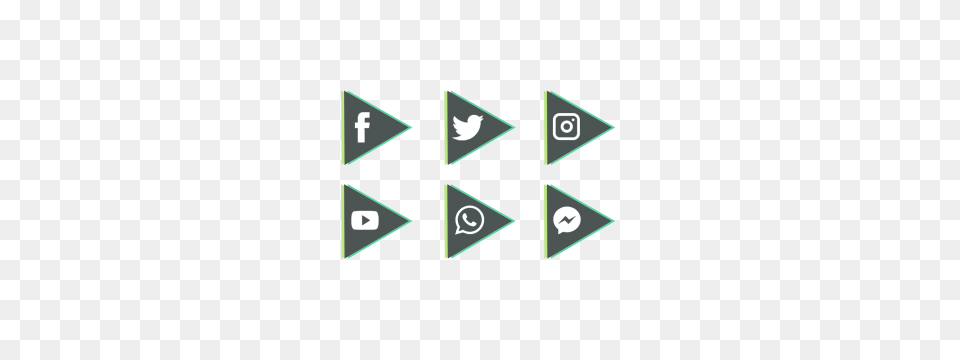 Messenger Facebook Vectors And Clipart For Free, Triangle, Symbol, Sign Png