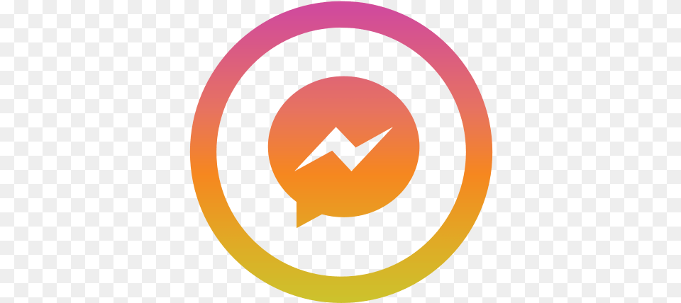 Messenger Icon Of Redes Sociales Language, Symbol, Logo, Star Symbol Free Transparent Png