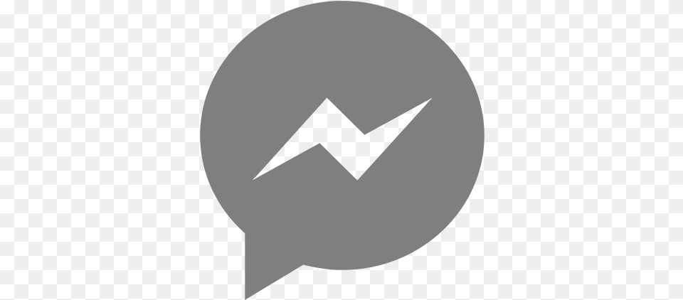 Messenger Icon Gray Facebook Messenger Icon Grey, Star Symbol, Symbol Free Png