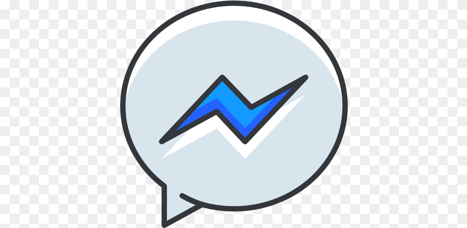 Messenger Icon Of Social Icons Messenger Icon 3d, Logo, Emblem, Symbol, Disk Free Png