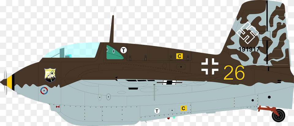 Messereschmitt 163 Clipart, Aircraft, Airplane, Transportation, Vehicle Png