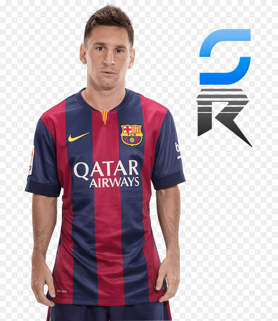 Messi 2015 Render Subhanrenders Messi Vs Ronaldo, Adult, Clothing, Male, Man Png