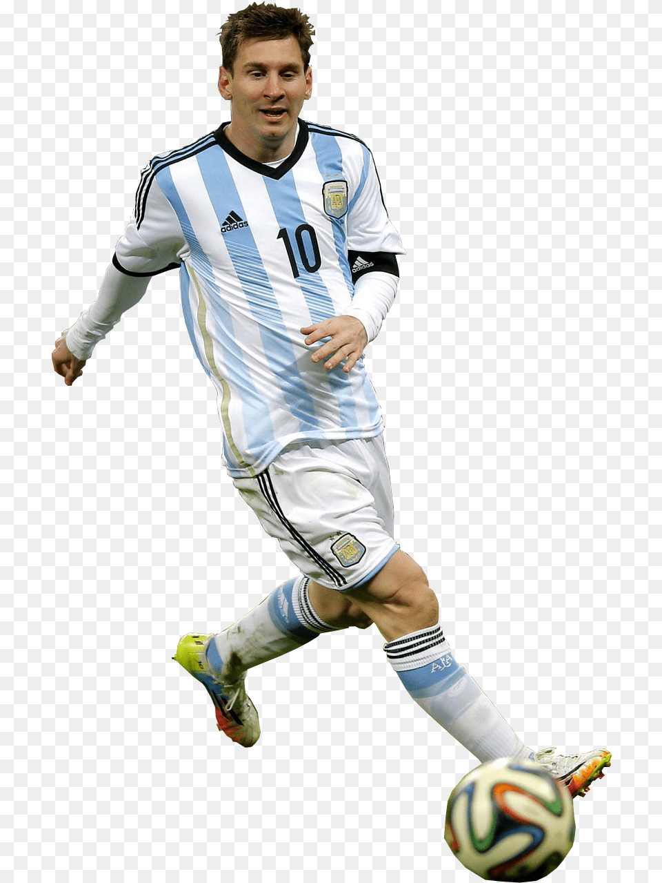 Messi Argentina 2014 Messi Argentina White Background, Ball, Sport, Soccer Ball, Soccer Png