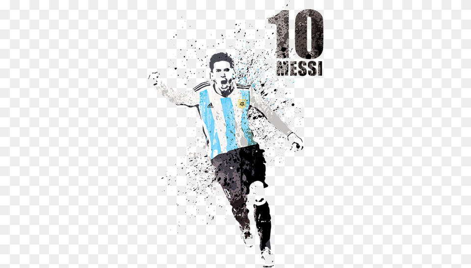 Messi Argentina Art, Adult, Person, Man, Male Free Transparent Png