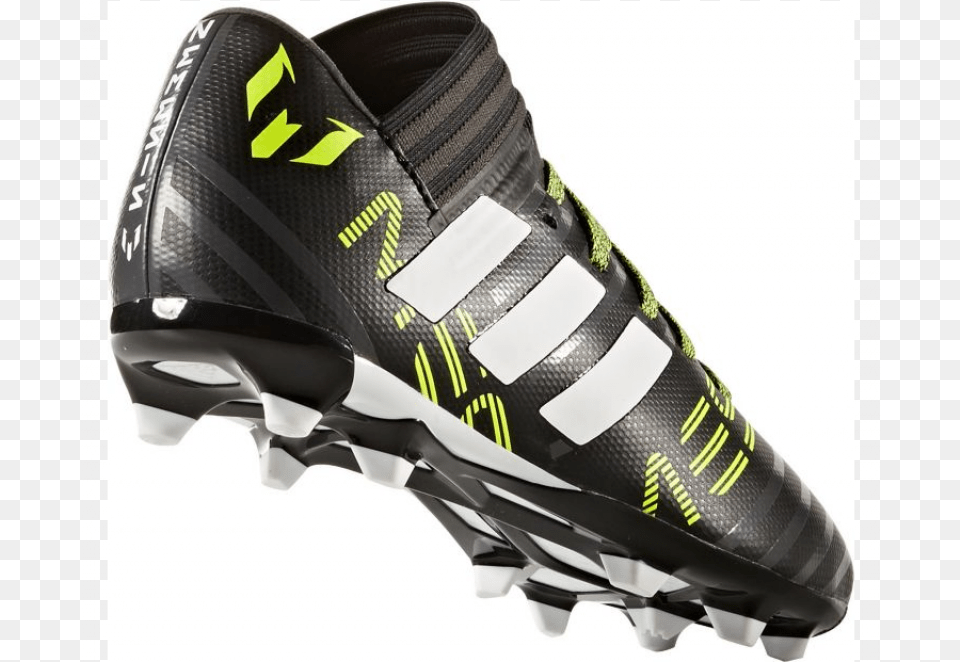 Messi Black Shoes Nemeziz, Clothing, Footwear, Running Shoe, Shoe Png Image