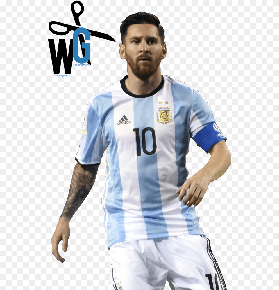 Messi Download On Mbtskoudsalg Vector Leo Messi Argentina, Adult, Shirt, Person, Man Free Png