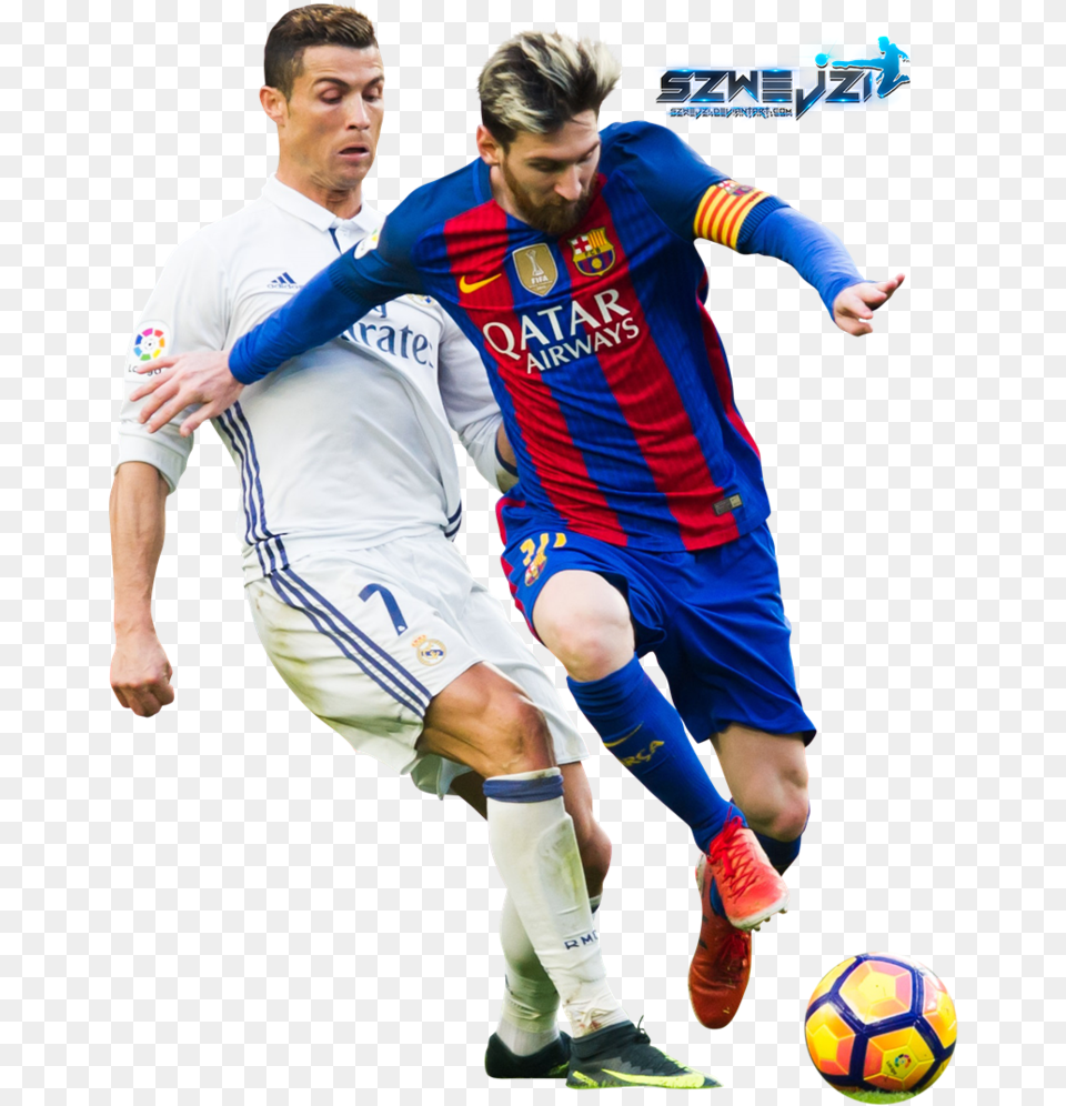 Messi Drawing Wallpaper Messi Y Cristiano, Sport, Ball, Sphere, Soccer Ball Free Png Download