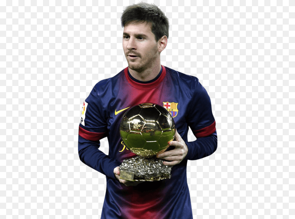 Messi Fifa Ballon Dor Trophy Messi Ballon D Or, Ball, Sport, Football, Sphere Png