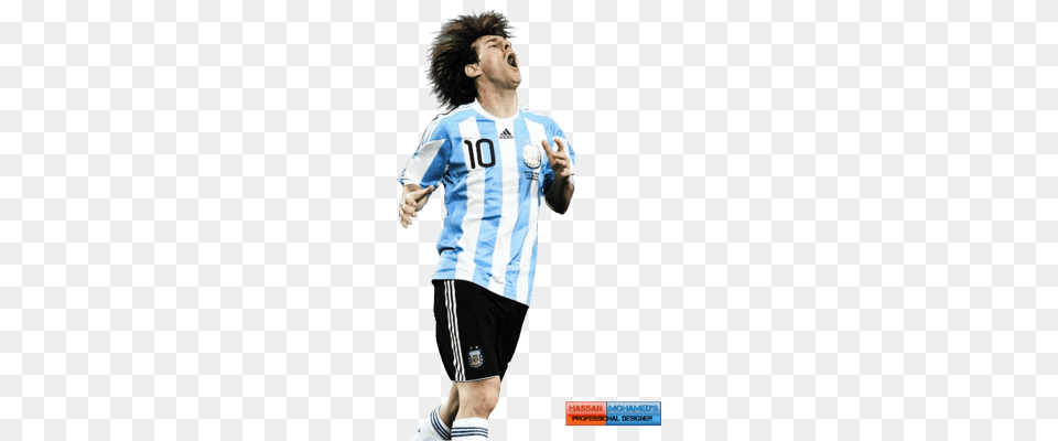 Messi Fulfill Your Editing, Clothing, Shirt, Adult, Body Part Free Png Download