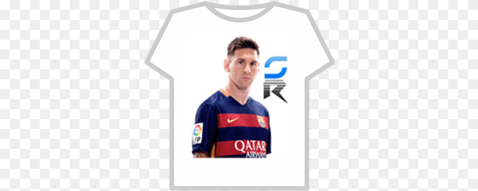 Messi Roblox Roblox Rwby T Shirt, Clothing, T-shirt, Adult, Male Png