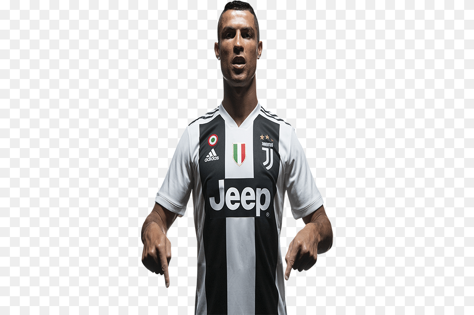 Messi Vs Ronaldo Cristiano Ronaldo Juventus, T-shirt, Shirt, Clothing, Person Png