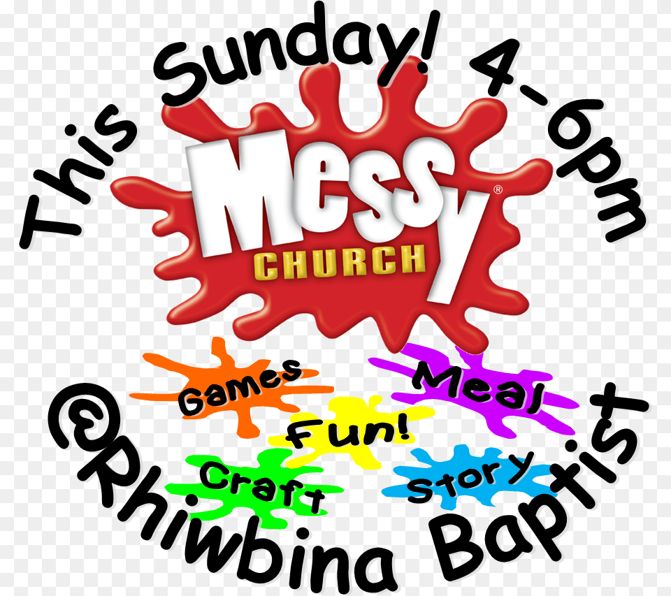 Messy Church, Advertisement, Poster, Dynamite, Weapon Free Png Download