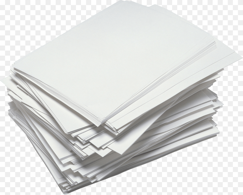 Messy Paper Stack Png Image