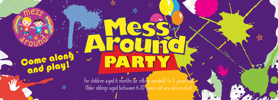 Messy Play Sully Mess Around Party Love Will Find A Way, Advertisement, Poster, Purple, Person Png