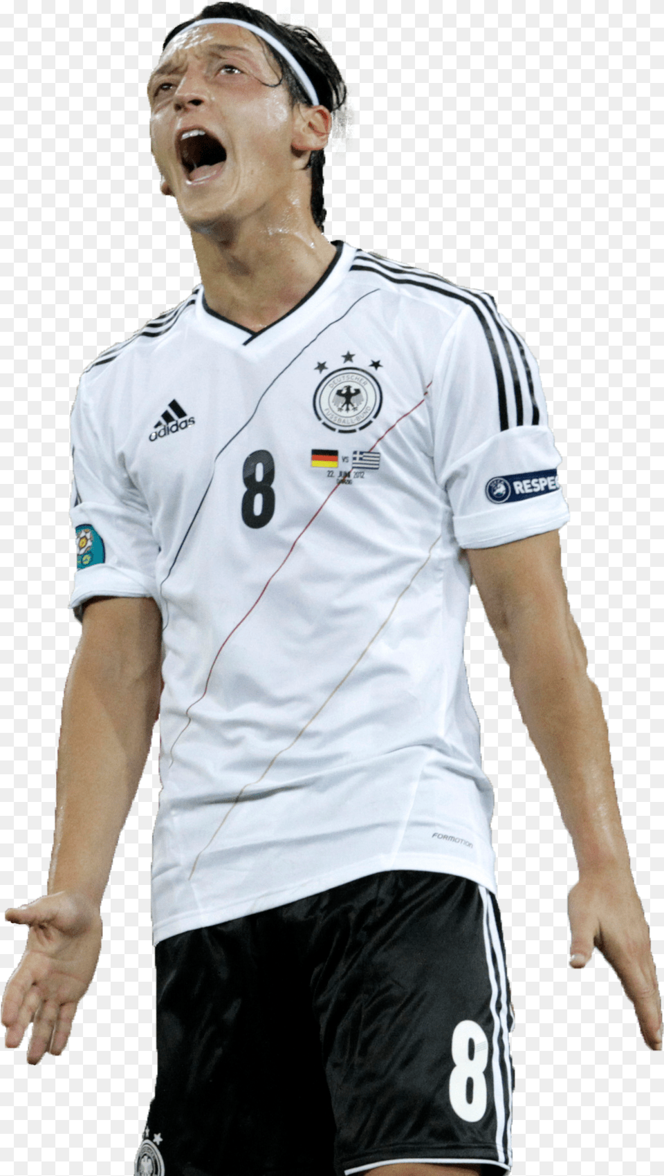 Mesut Zil Player, Adult, Shorts, Shirt, Person Free Png