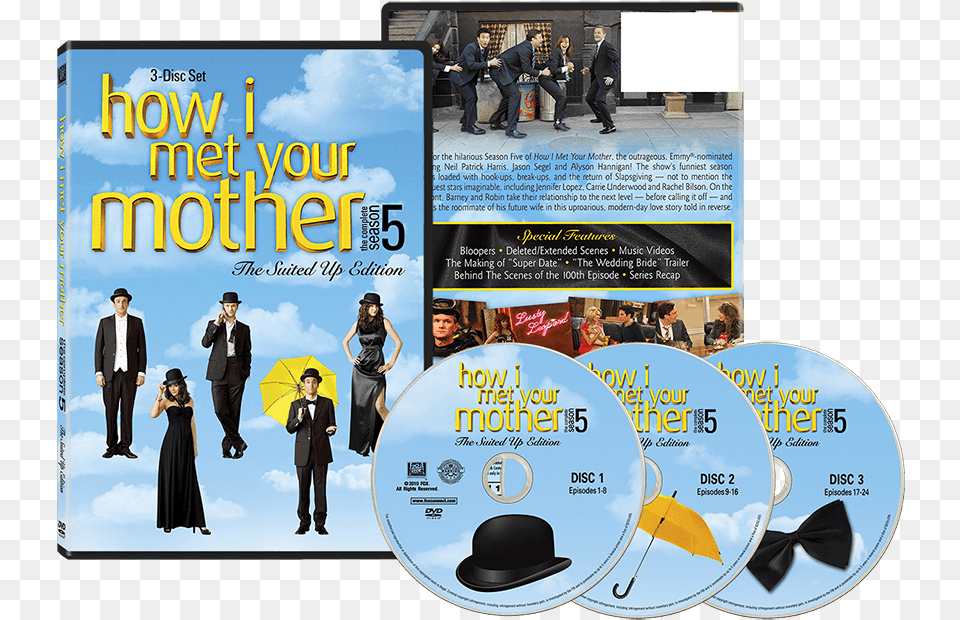 Met Your Mother Season, Person, Disk, Dvd, Clothing Png Image