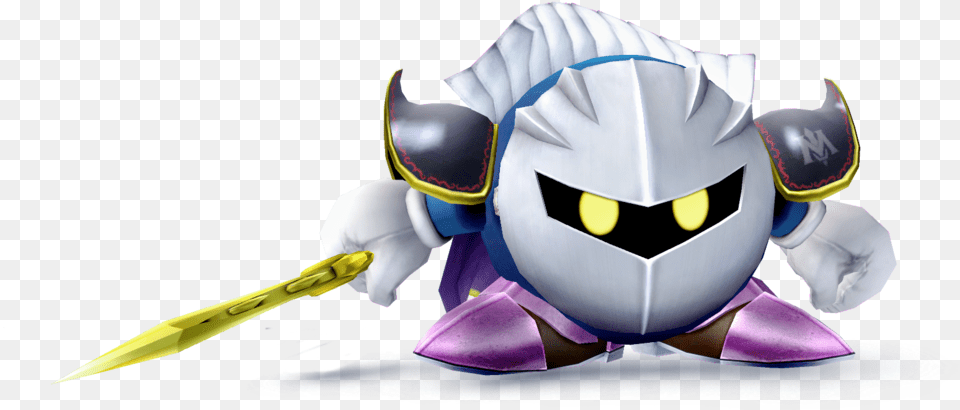 Meta Knight Smash4 Styled Render By Machriderz D7ri3u2 Brawl Meta Knight Render Smash Free Png Download