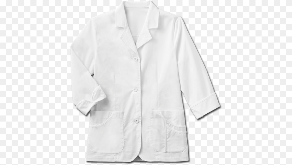 Meta Sleeve Stretch Lab Coat For Women, Clothing, Lab Coat, Shirt, Long Sleeve Png Image