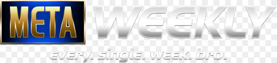 Meta Weekly Banner, Logo, Text Png Image