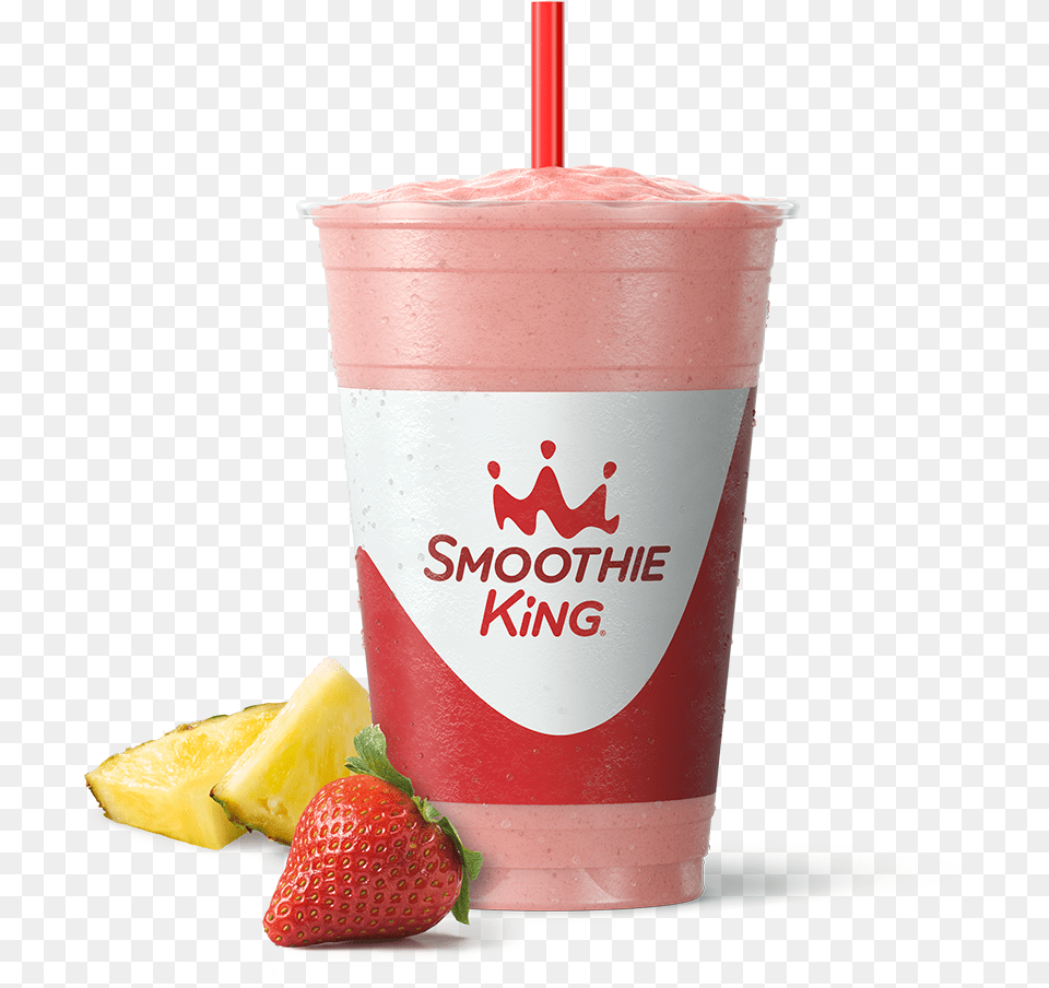 Metabolism Boost Strawberry Pineapple Smoothie King Mango, Berry, Produce, Plant, Fruit Png
