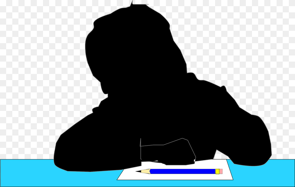 Metacognition Is The Thought Process Lovely, Silhouette, Person, Kneeling Free Transparent Png