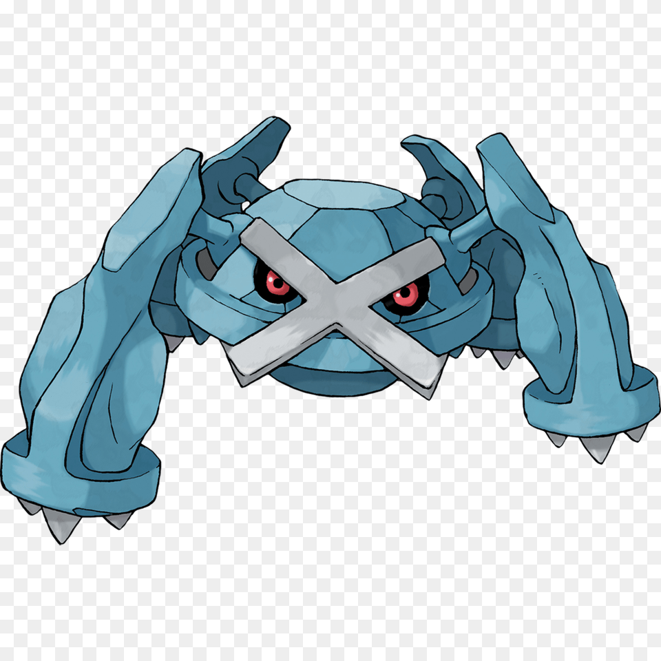 Metagross Pokemon Metagross, Baby, Person, Art, Head Free Png Download