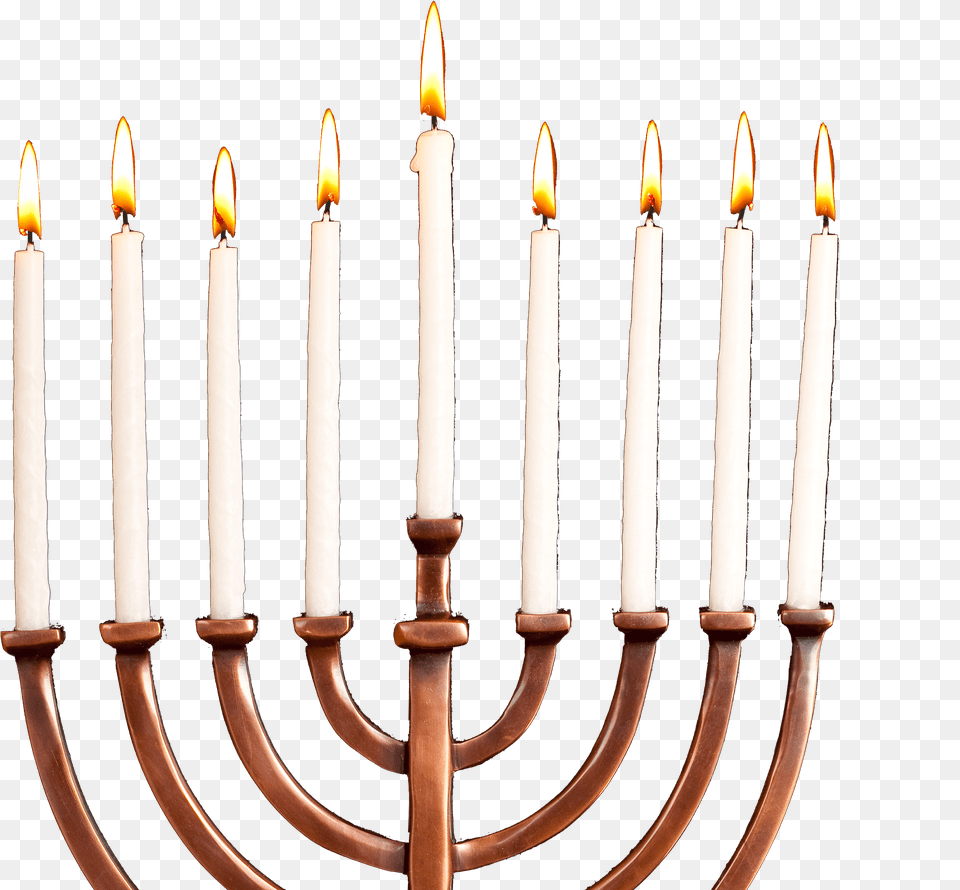 Metal, Festival, Hanukkah Menorah, Candle, Candlestick Free Png