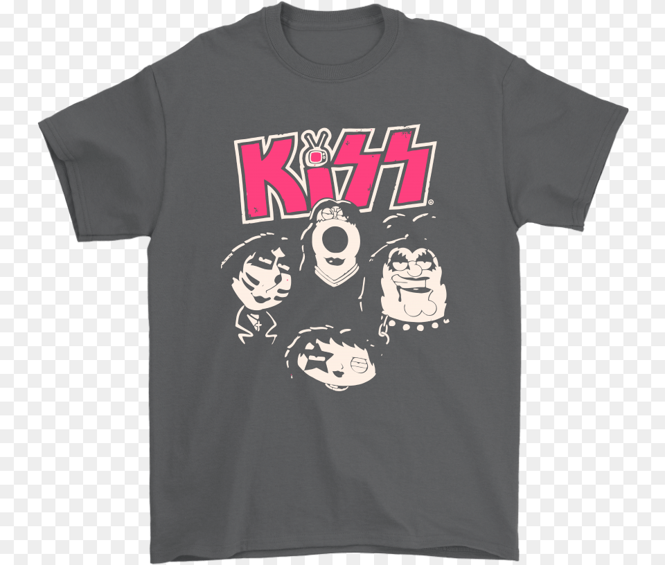 Metal Band Kiss Family Guy Lois Stewie Brian Peter Grinch For Teacher T Shirts, Clothing, T-shirt, Shirt, Face Free Png
