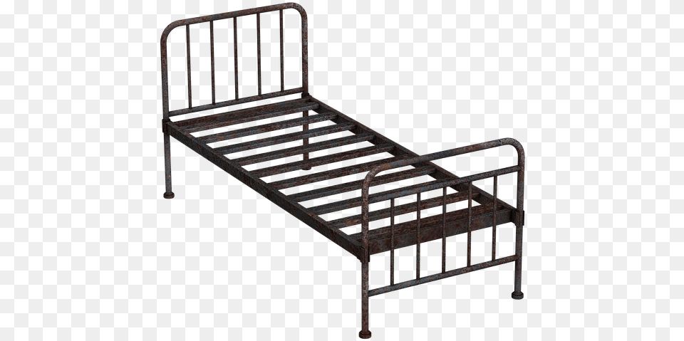 Metal Bed Frame, Furniture Free Png