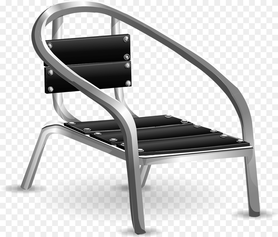 Metal Black Coffee Chair Clipart, Architecture, Building, House, Housing Png