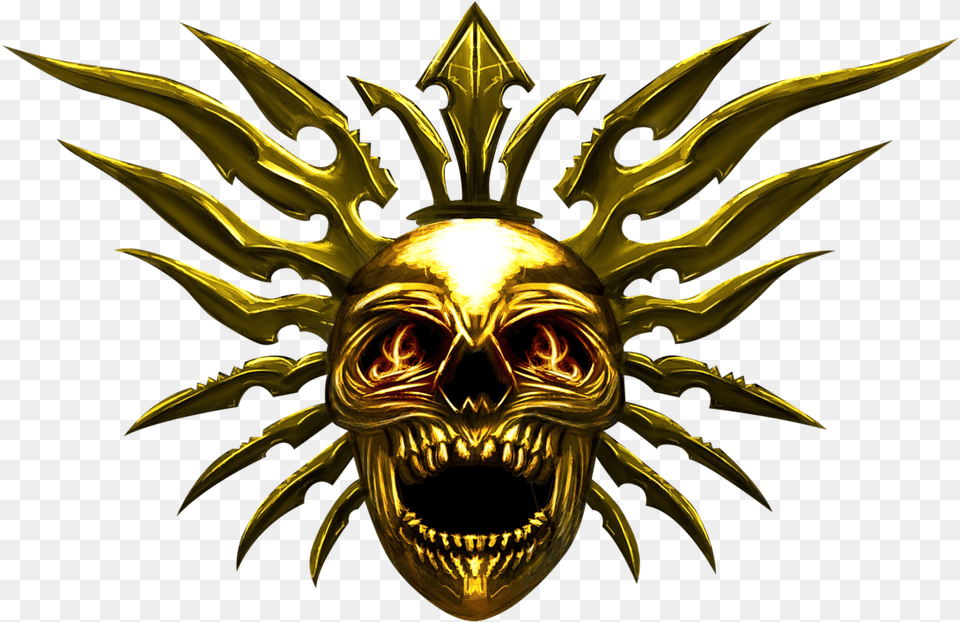 Metal Blade Skull Skull, Animal, Bird Free Png Download