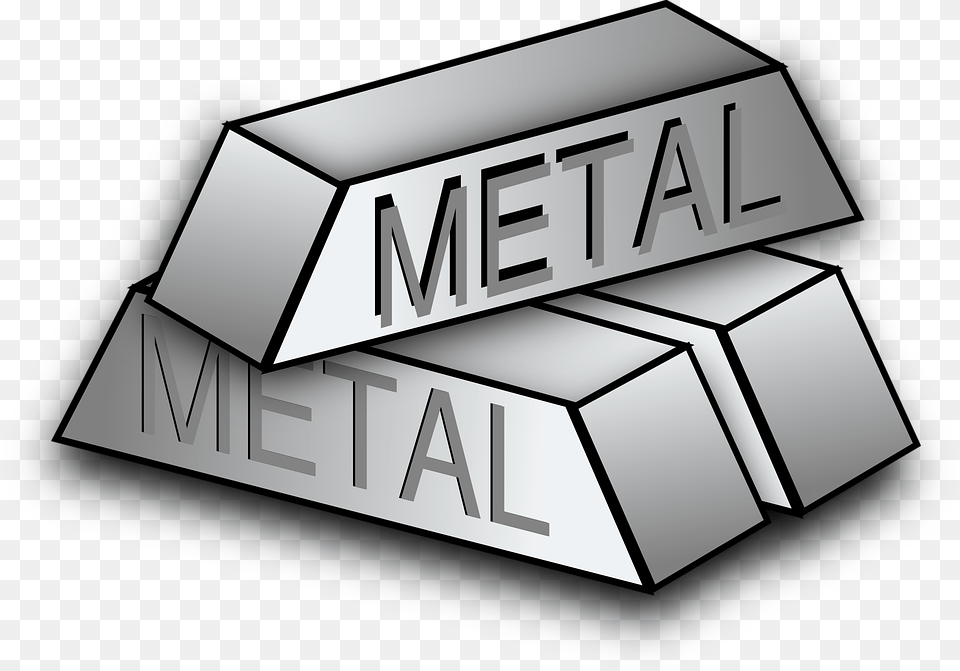 Metal Blocks Steel Commodity Iron Industrial Metal Clipart, Mailbox, Text Free Png
