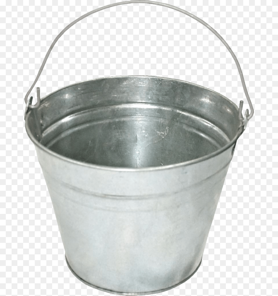 Metal Bucket Pic Bucket, Smoke Pipe Free Png