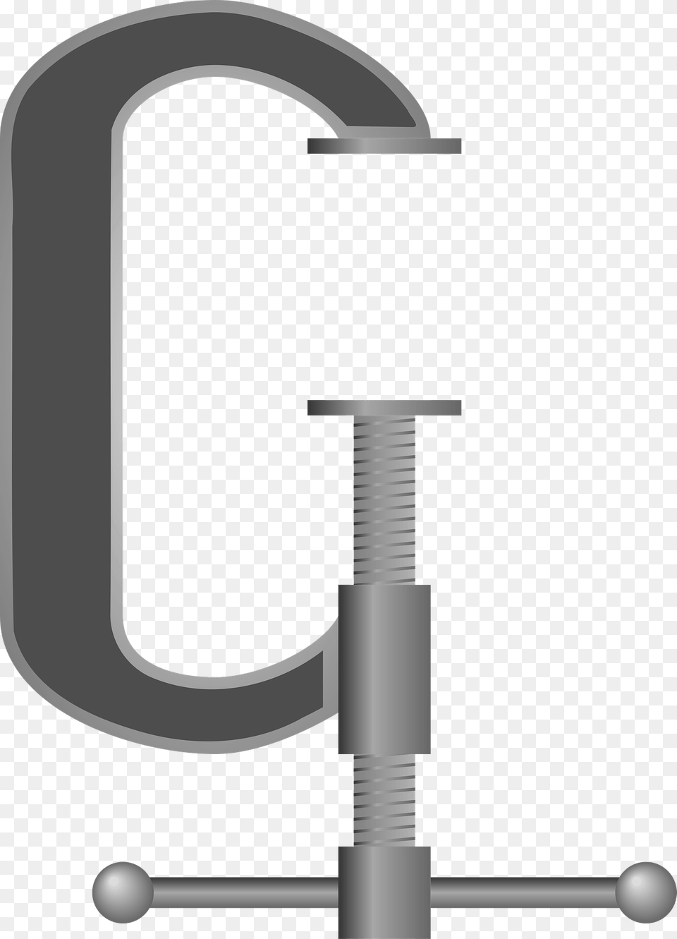 Metal C Clamp Clipart, Device, Tool, Bathroom, Indoors Free Png Download