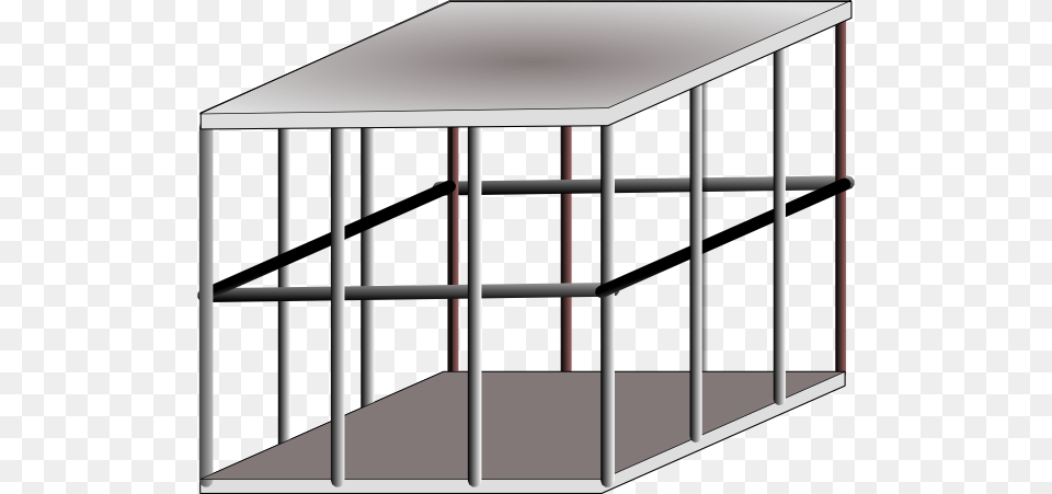 Metal Cage Clip Art Vector, Architecture, Building, Outdoors, Shelter Free Png