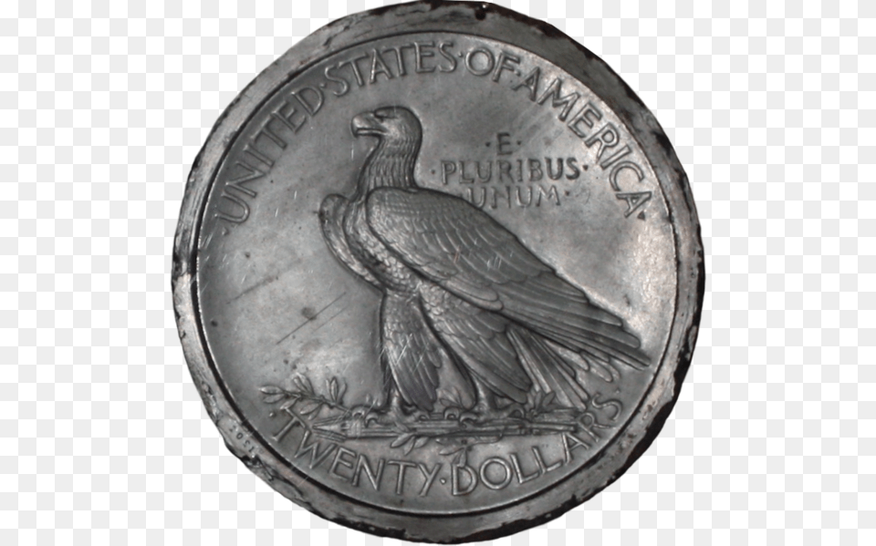 Metal Double Eagle Sketch Double Eagle, Animal, Bird, Coin, Money Free Png Download