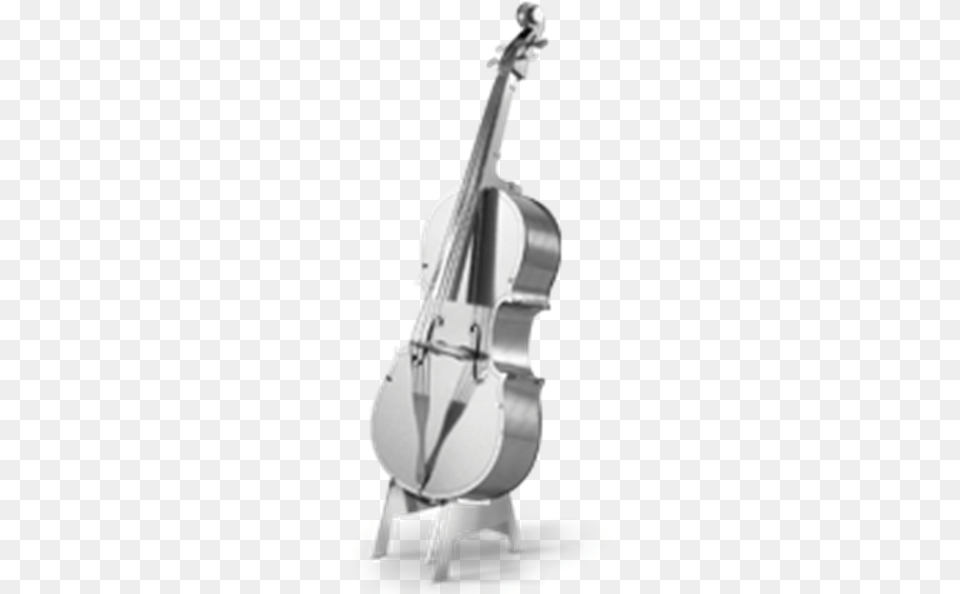 Metal Earth Bass Fiddle, Cello, Musical Instrument Free Png Download