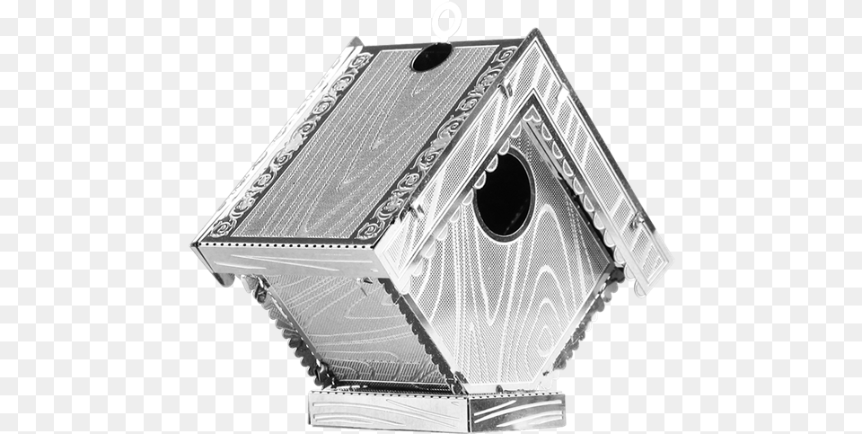Metal Earth Bird House Fascinations Metal Earth Birdhouse 3 D Metal Model, Art, Bird Feeder, Hole Png