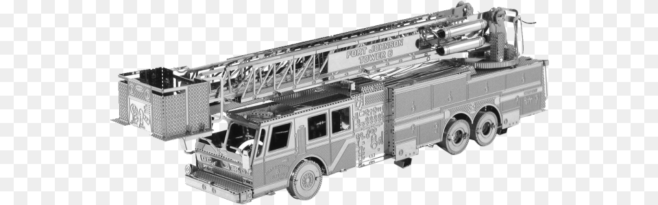 Metal Earth Fire Engine Model Metal Fire Truck, Transportation, Vehicle, Fire Truck, Fire Station Free Png Download