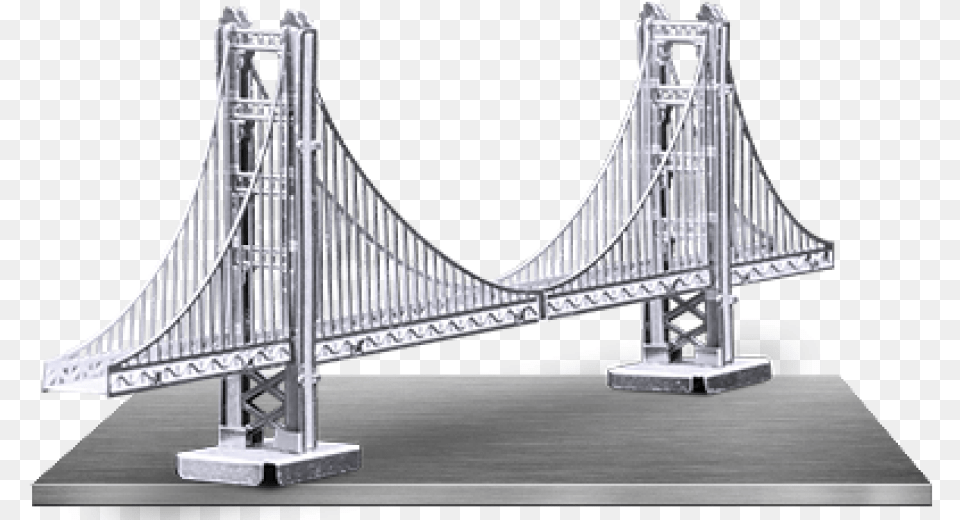 Metal Earth Golden Gatetitle Metal Earth Golden 3d Model Of Bridge, Suspension Bridge, Arch, Architecture Free Png