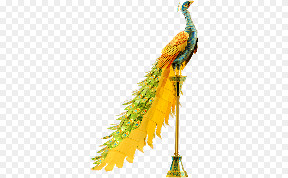 Metal Earth Iconx Peacock, Animal, Bird Png