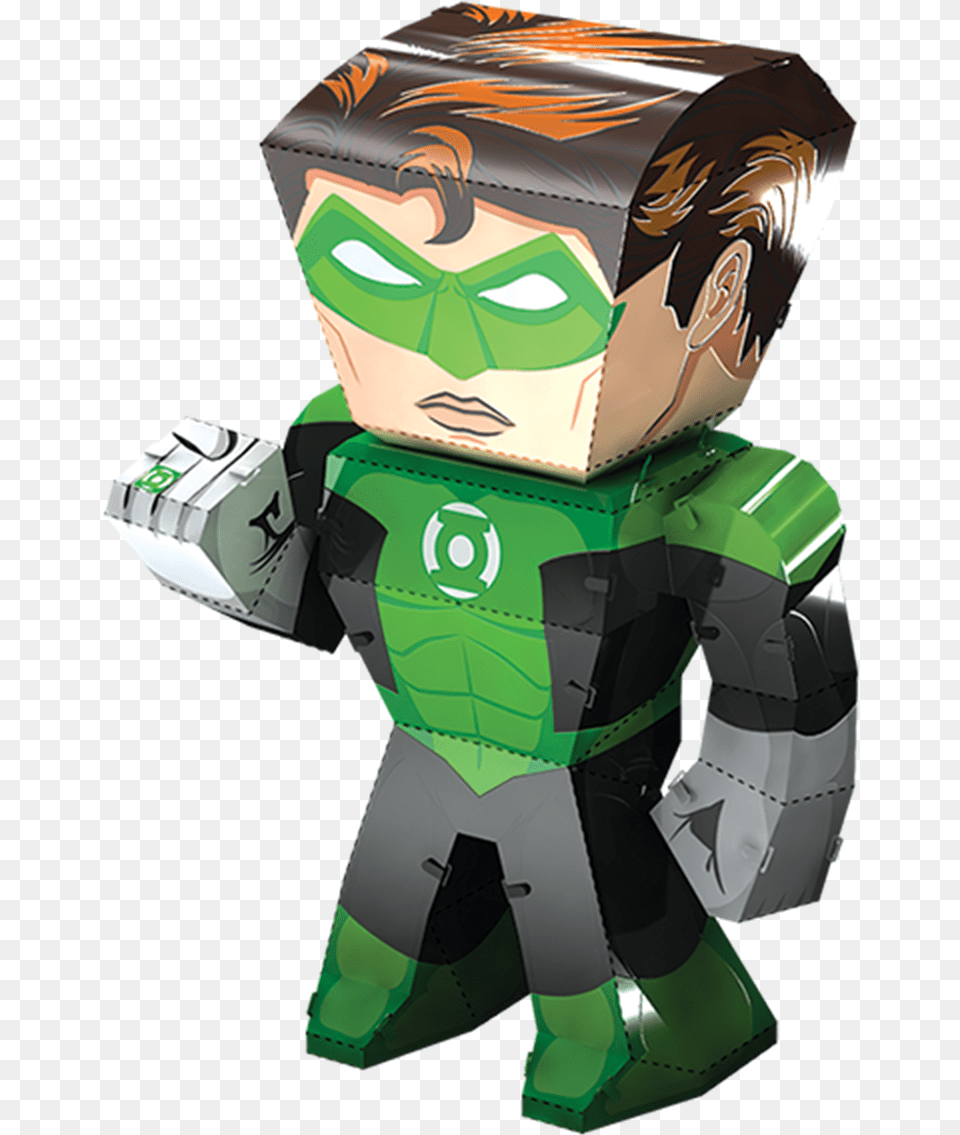 Metal Earth Legends Green Lantern, Person, Face, Head Free Transparent Png