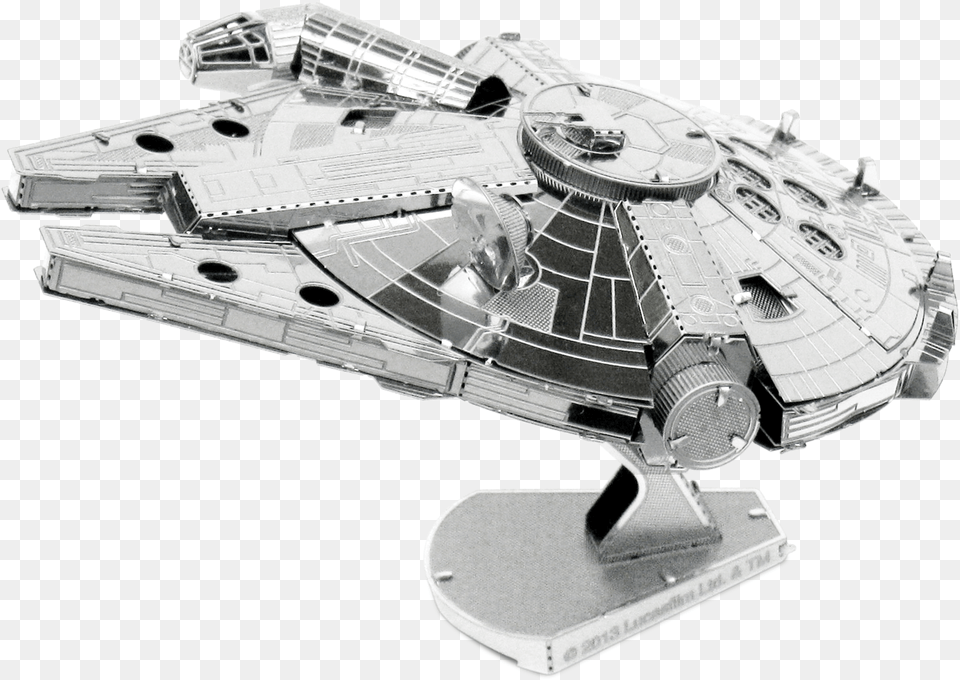 Metal Earth Star War Millennium Falcon Metal Earth Millennium Falcon, Aircraft, Airplane, Transportation, Vehicle Free Png